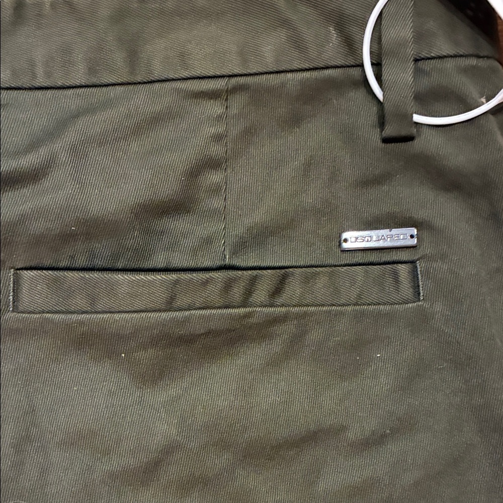 NWT DSQUARED2 Olive Green chinos - Picture 7 of 7
